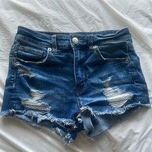 AEO Hi-Rise Shortie Shorts